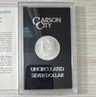 1880-CC Morgan Silver Dollar $1 Carson City Business Strike GSA Holder w/ COA