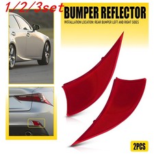 1/2set Fit For 12-17 BMW F30 3-Series F31 MSport Rear Bumper Reflector Lamp LHRH