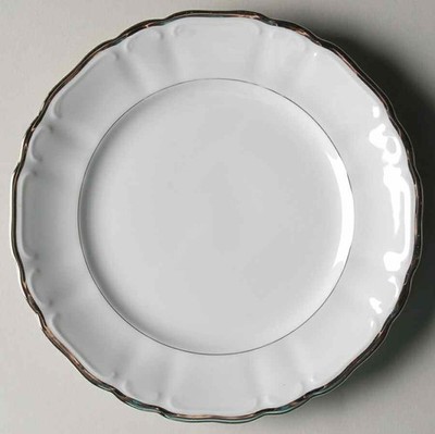 Harmony House China Silver Sonata Salad Plate 206892