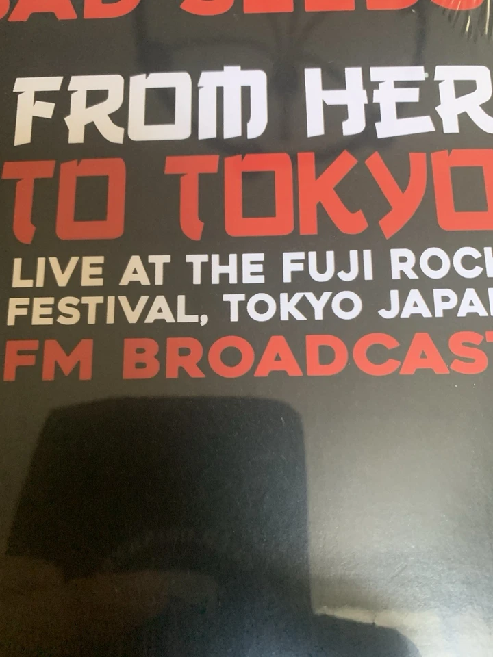 NICK CAVE AND THE BAND SEEDS "AT THE FUJI ROCK FESTIVAL 1998" SEALED — 第 2/3 张图片
