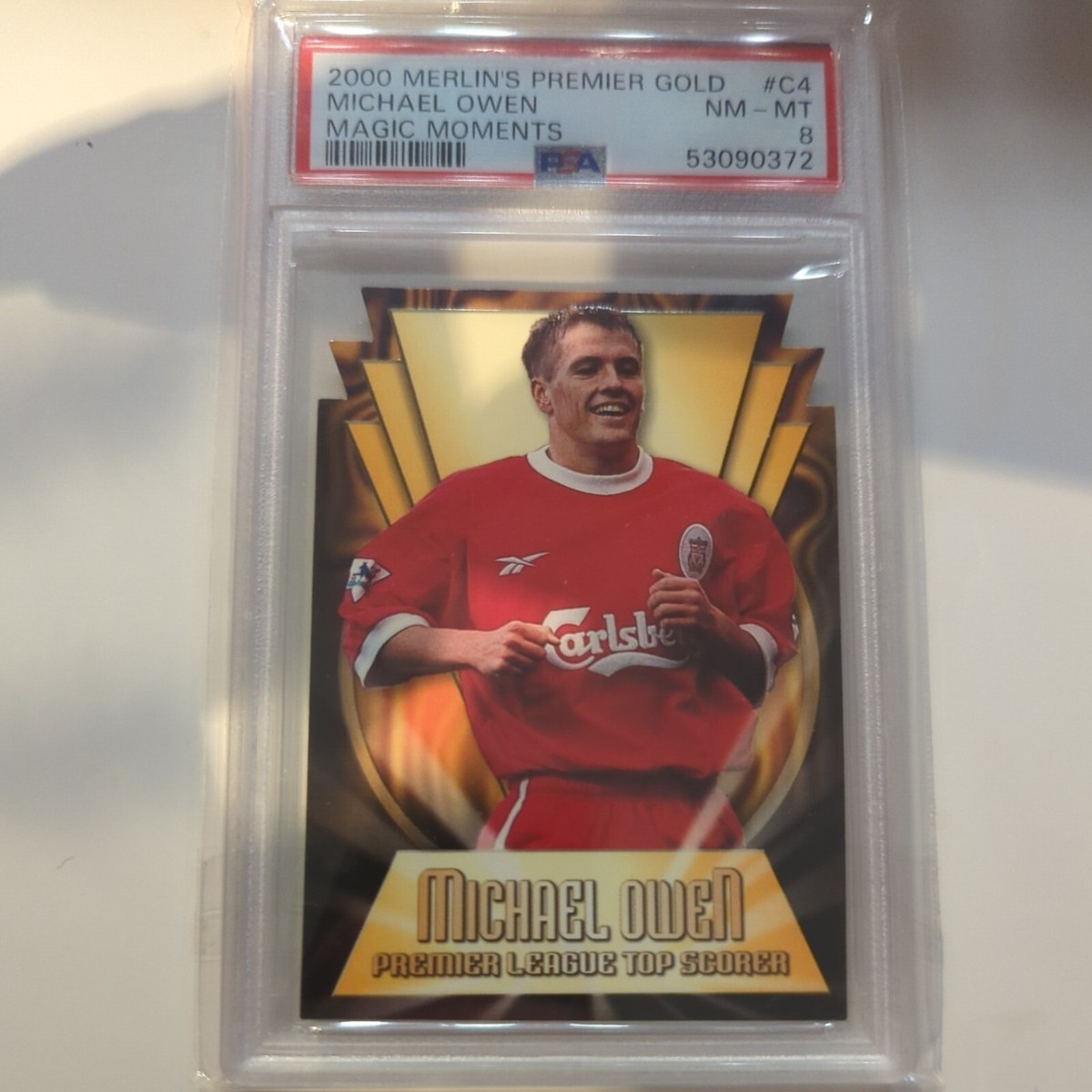 2000 Merlin's Premier League Gold Michael Owen Magic Moments