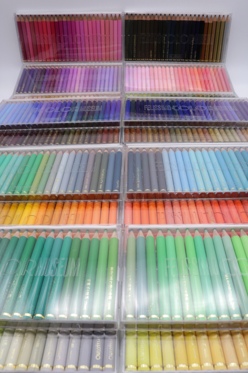 Felissimo Colored Pencils Color Museum Collection 500 Colors Set