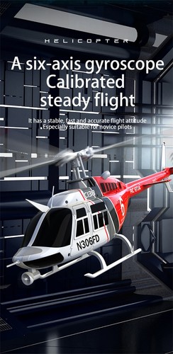 RC Helicopter RTF RC ERA C138 Bell 206 2.4G 6CH 6-Axis Gyro 133 Scale Flybarless - Picture 14 of 19