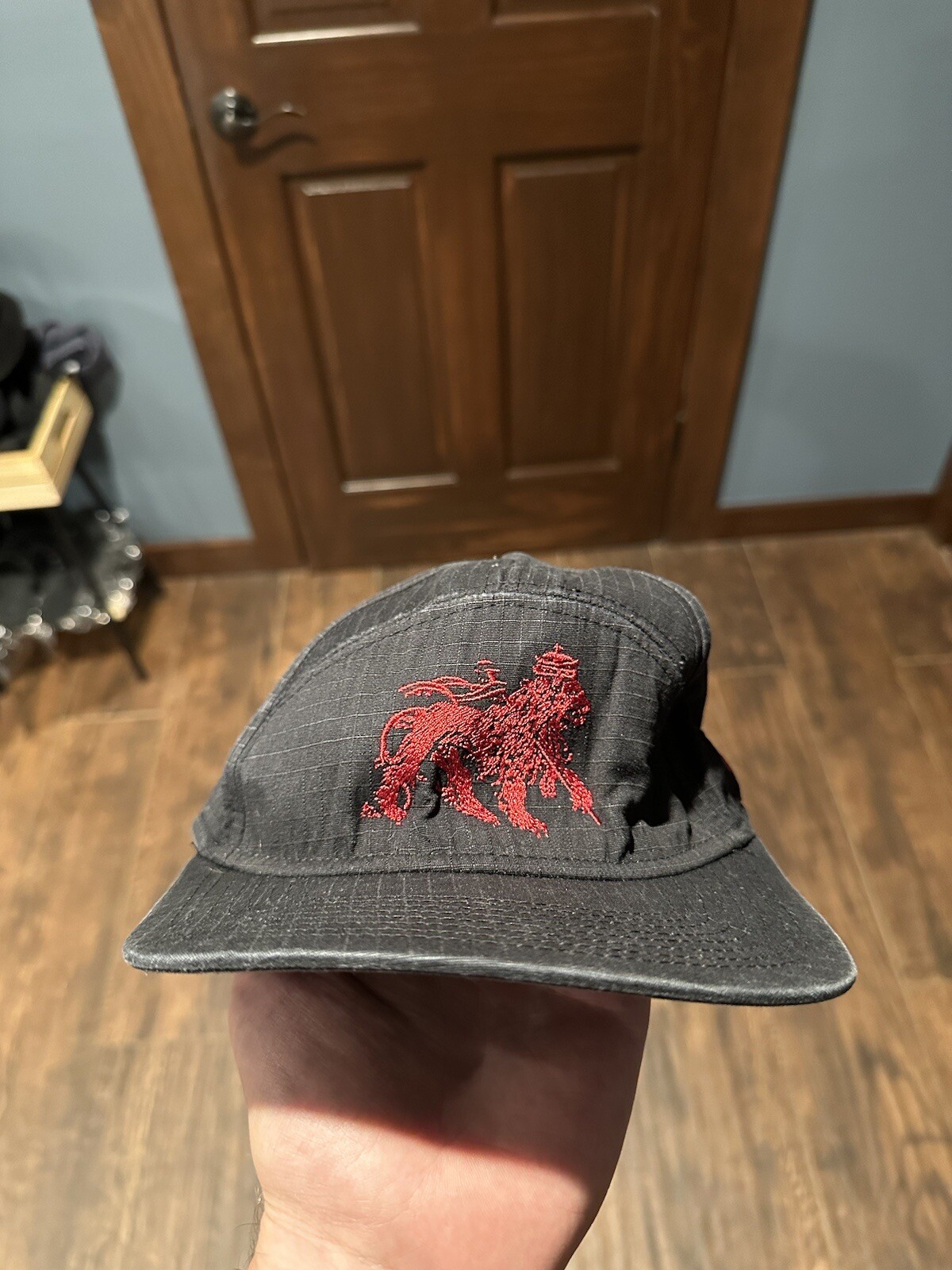 Stussy Capz Hat Adult Strapback Rasta Lion 5 Panel Lo… - Gem