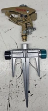 Gilmour/Ace Heavy Duty Adjustable Pulse Sprinkler Head 5800 Sq Ft w/ Metal Spike