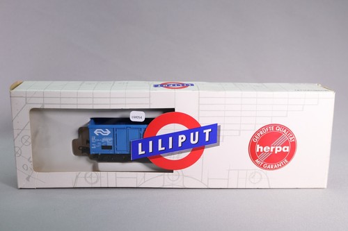 LM054 LILIPUT 74441 Ho Train Wagon tombereau type Eaos NS 5376034-6 bleu | Zustand: Occasion