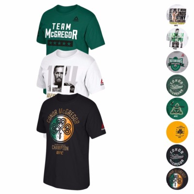 Conor McGregor UFC MMA Various Graphic Print T-Shirt Collection by