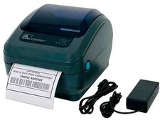 Zebra GX420d Direct Thermal Barcode Label Printer USB Serial Ethernet TESTED