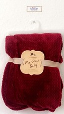 NEW Adirondack Baby Warm  Cozy Baby Berkshire Red Blanket 30"x40"