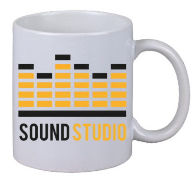 Kaffee Tasse ''Sound Equalizer'' Party DJ Music Disco Club Event Pub Deejay X-Mas