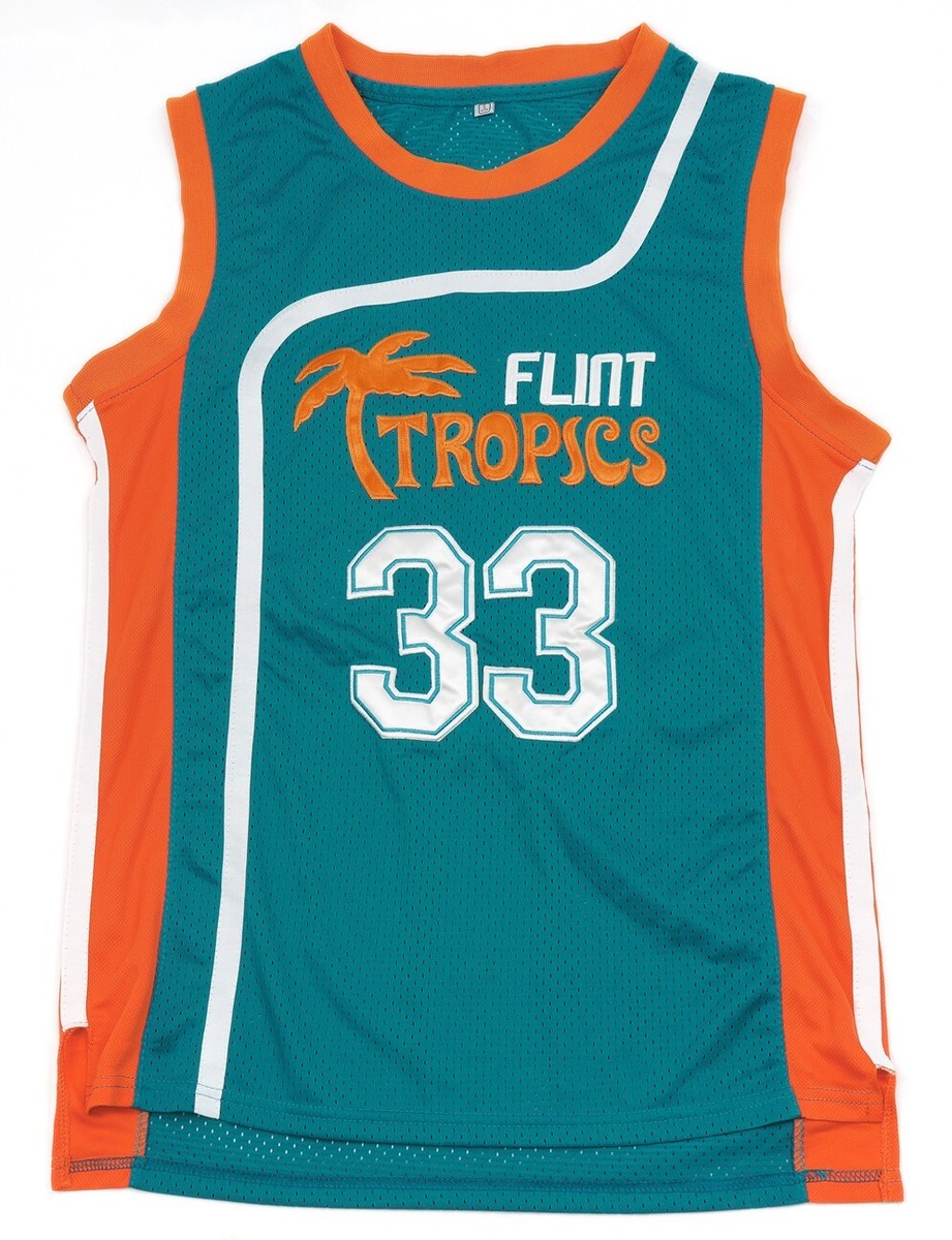 JACKIE MOON FLINT TROPICS Stitched Basketball Jersey Semi Pro
