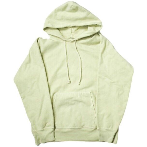 AURALEE 20AW SUPER MILLED SWEAT P/O PARKA pullover hoodie 3 YELLOW