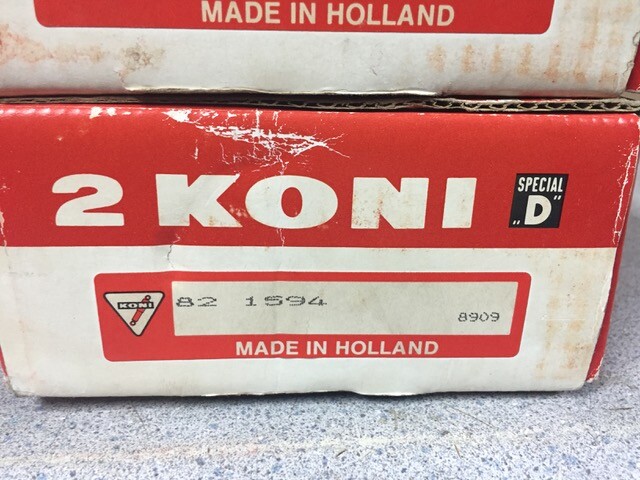 NOS Koni Special "D" Maserati Ghibli Rear Shocks / Last set!