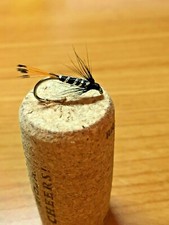 Alba Trout Flies. 6 Black Pennell, size 10/12/14