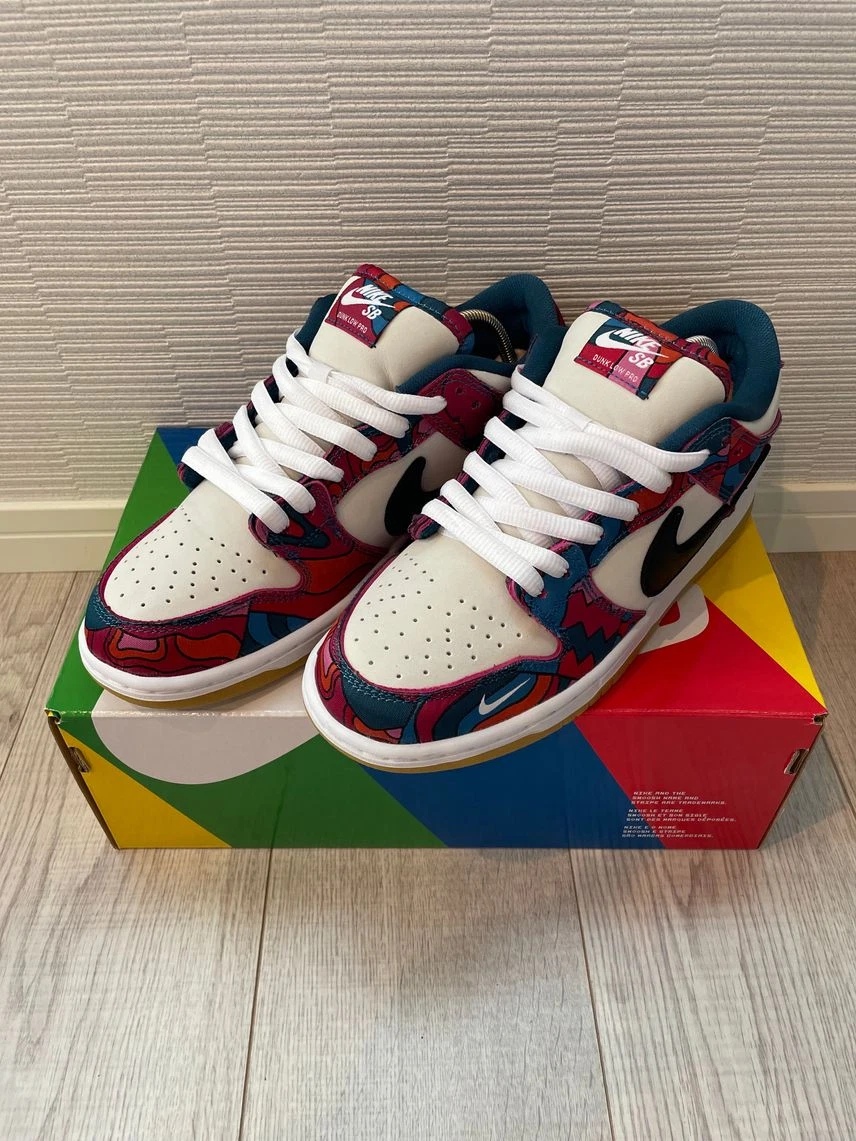 Sz 8 DH7695-600 PIET PARRA x NIKE SB DUNK LOW PRO
