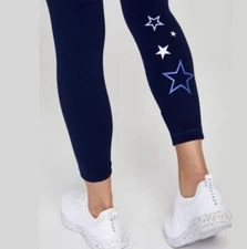 LULULEMON Soul Cycle Size 6 Wunder Under High-Rise Tight Leggings True Navy Star