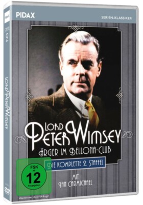 Lord Peter Wimsey - Staffel 2 - Ärger im Bellona-Club * DVD Krimi Pidax Neu