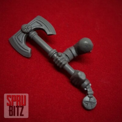 Zwerg Zweihand Große Rune Axt Zwerge Warhammer Fantasy Schlachten Bits | GW B989