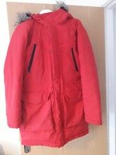 Jack And Jones | Parka Jacket Mens Red Uk Size L #ref84