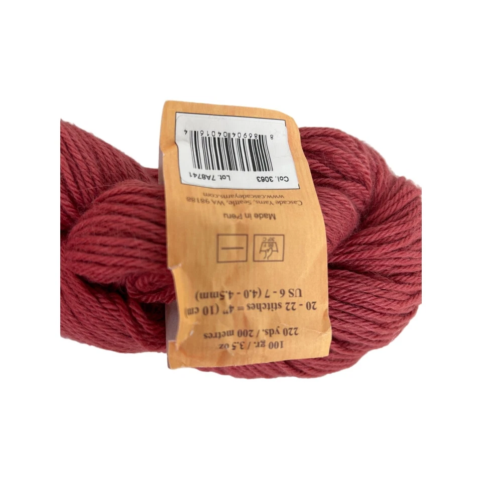 Cascade Yarn Pure Alpaca 100% Baby Alpaca 100 g 220 yds Peru AT541 - Image 3 of 4