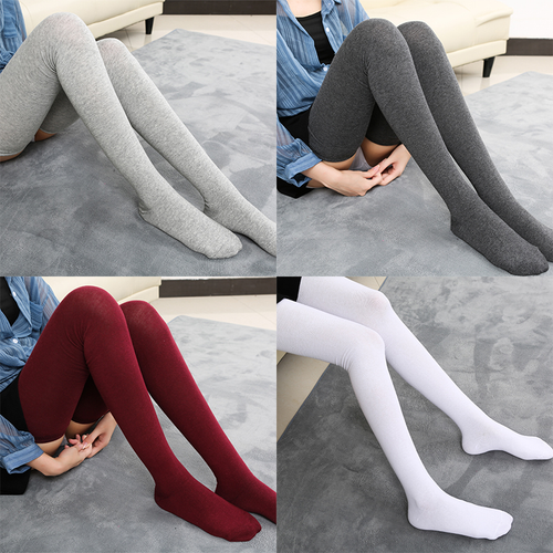 Women Girls Extra Long Boot Socks 