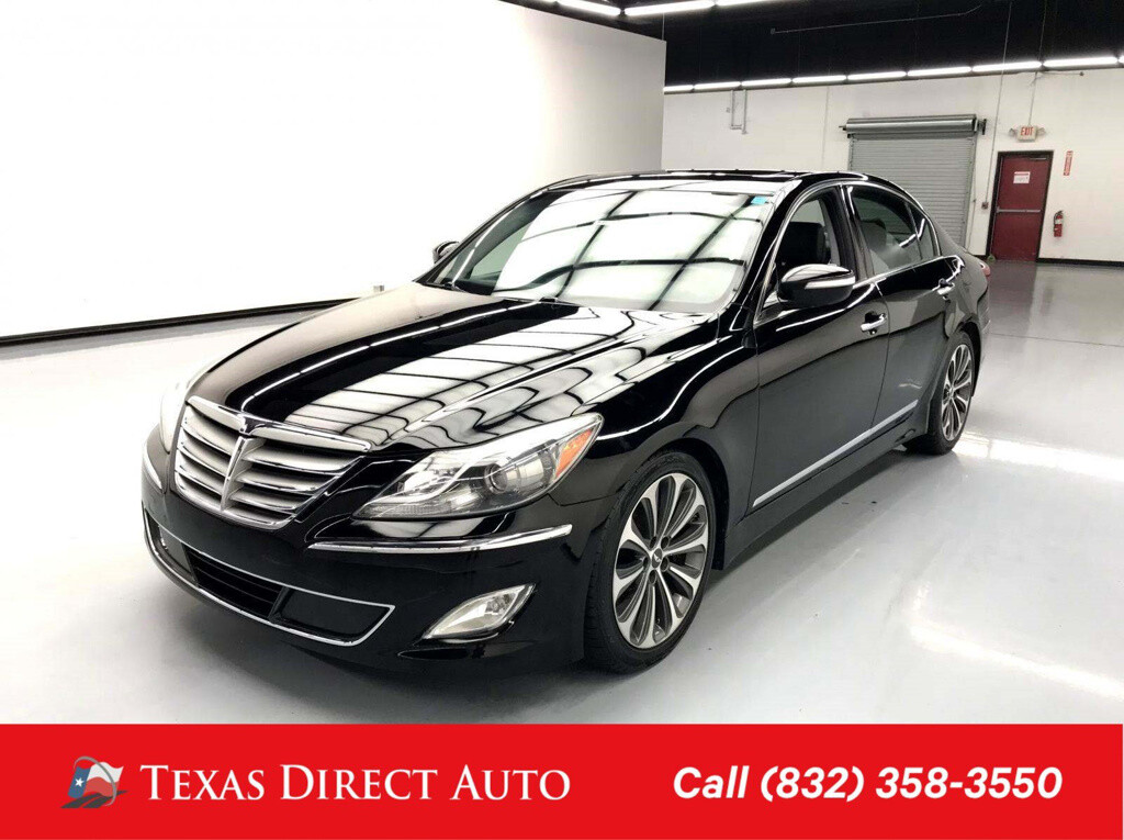 2013 Hyundai Genesis 5.0L R-Spec Texas Direct Auto 2013 5.0L R-Spec Used 5L V8 32V Automatic RWD Sedan Premium