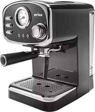 Prinz Luxus Design Espressomaschine im Retro Design Milchaufschäumerdüse NEU OVP