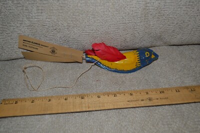 VTG Antique 1940s NOS Flying Bird On A Stick Kanco American Toys Carnival Fair B