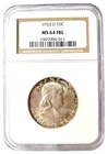 1953-D FRANKLIN HALF - NGC MS 64 FBL - great price - NICE FULL BELL LINES COIN