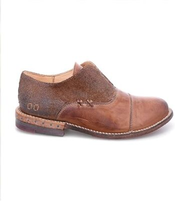 Bed Stu Cobbler Series Cap Toe Oxford Shoes Mens Size 11 Multi Color Slip On BED STU, Mens Cobbler Series Black Cap-toe Derby Dress Shoes  main image 4