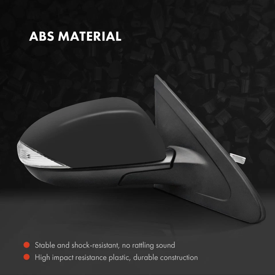 Espejo retrovisor eléctrico para pasajeros con luz térmica y de señalización para Mazda 3 3 Sport 2014-2016 Foto 3 de 4