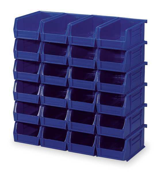 AkroMils 30250 Plastic Storage Bin 6Pack, Blue for sale online eBay