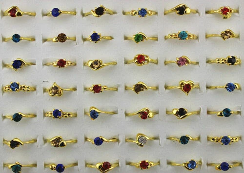 Modeschmuck-Ringe aus Gold