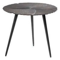 Couchtisch Wohnzimmertisch Sofatisch Beistelltisch Metall Schwarz 40 Cm