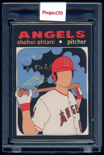 2021 Topps Project70 Artist Proof by Fucci #561 Shohei Ohtani 43/51 Los Angeles
