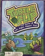 Turtle Flip Family Board Game – Cards Move Left and Right NEW