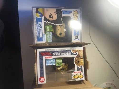 Funko Pop Wolverine (Classic Unmasked) with Pop! Protector LE 5000 &Wyrling