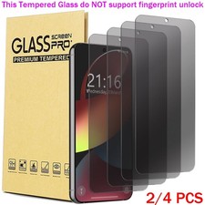 2/4x For Samsung Galaxy S22/Plus/Ultra Privacy Screen Protector Tempered Glass