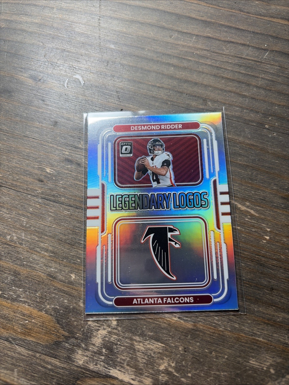 Desmond Ridder Panini Donruss Optic Legendary Logos #LL3 Base