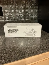 Food Chopper. Vegetable and Fruit Chopper/Slicer. New In Box.