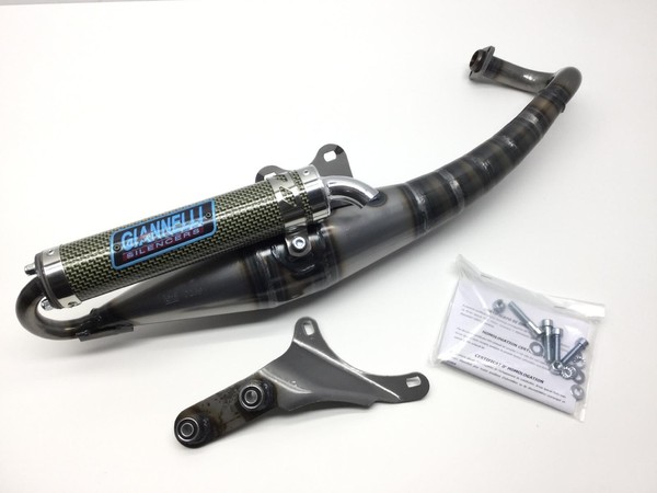 Auspuffanlage Scooter Reverse Giannelli Gilera Runner Pure Jet 50 2006 2009-image