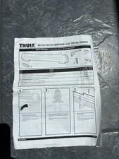 Thule 91725 Universal Rooftop Ski And Snowboard Rack Carrier