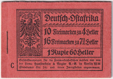 Dt. Kolonien DOA Markenheftchen Mi.Nr. 3 A postfrisch ** 1914 (Mi. 450,-&euro;)
