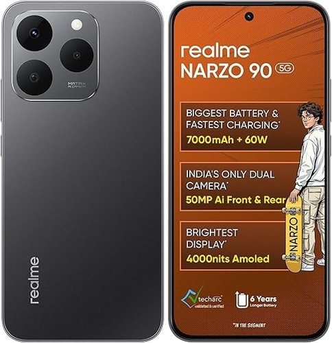 Realme Narzo 90 5G 6.57AMOLED 128GB GLOBAL VERSION 50MP 7000mAh By FedEx