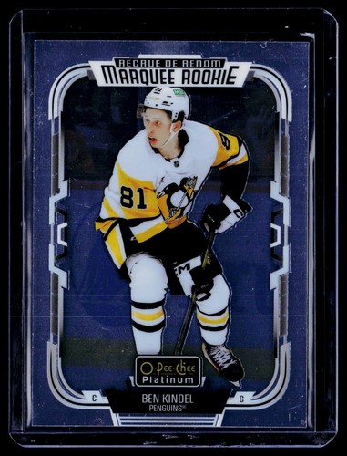 2025-26 O-Pee-Chee Platinum - Ben Kindel #281 Marquee Rookie (RC) - Penguins