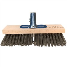 Wire Broom Head Metal Bristle Brush for Patio & Driveway Moss Removal