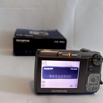 Olympus FE-310 Digital Camera Unisex OS Silver Excellent 8MP 5x Zoom