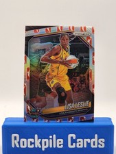 2025 Panini Prizm WNBA - Lisa Leslie #106 WNBA Logo Silver Prizm