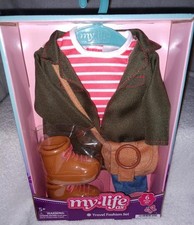 My Life As Traveler Fashion Set Outfit for 18" Doll New
