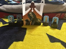 Burger King Kids Toy Mandalorian  Grogu Star Wars Set Of 4 And Box